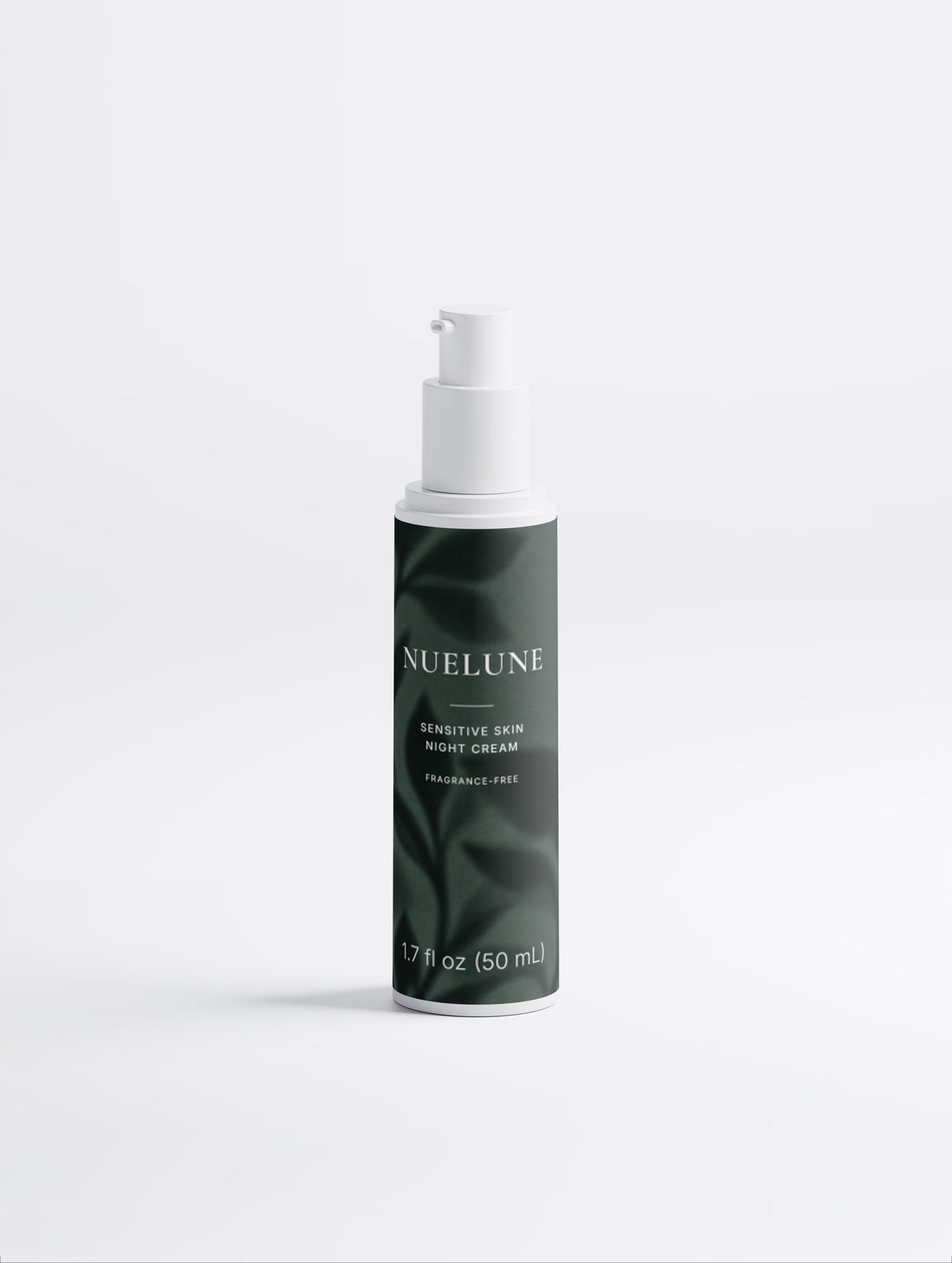 Nuelune The Night Cream pump bottle