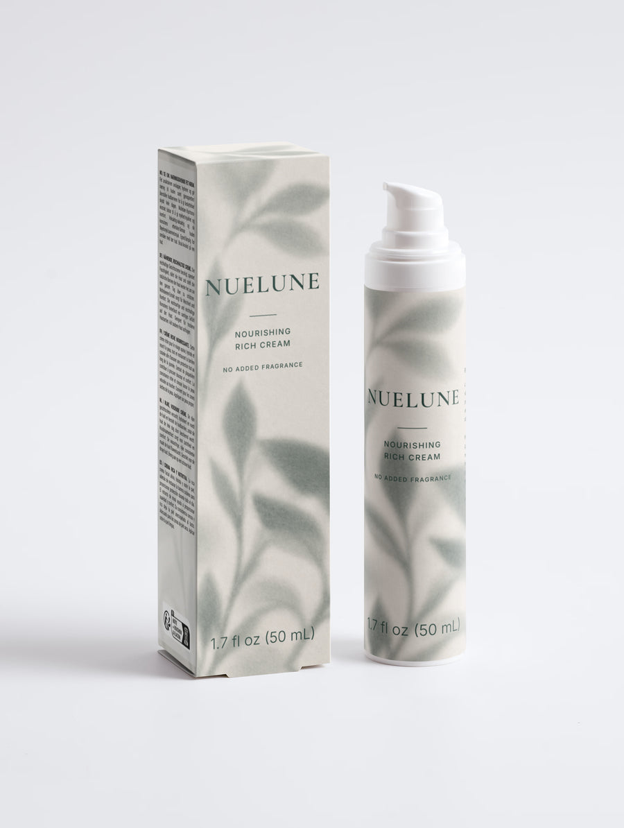 Nuelune The Rich Cream, no added fragrance, with its box