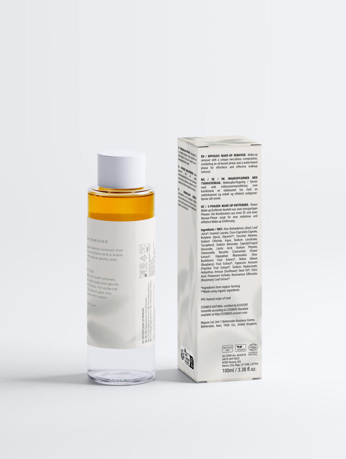 Nuelune The Makeup Remover packaging